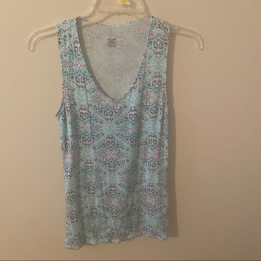 GAIAM Yoga Pilates Athletic Tank Top XS